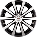 Platin P 66 Schwarz Poliert Alufelge 8x19 Zoll ET42 LK 5x114.3 ML72.6