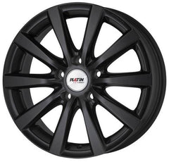 Platin P66 schwarz matt Alufelge 8x19 Zoll ET45 LK 5x108 ML72.6
