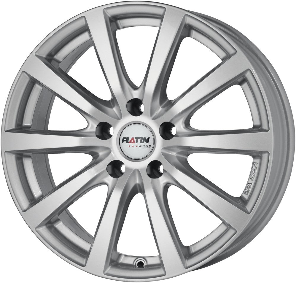 Platin P69 polarsilber Alufelge