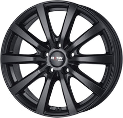 Platin P69 schwarz matt Alufelge 8x18 Zoll ET35 LK 5x112 ML66.5