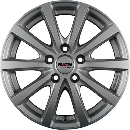 Platin P 69 Polar Silber Alufelge 6x15 Zoll ET45 LK 5x112 ML66.7