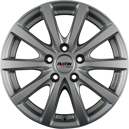 Platin P 69 Polar Silber Alufelge 6x15 Zoll ET45 LK 5x112 ML66.7