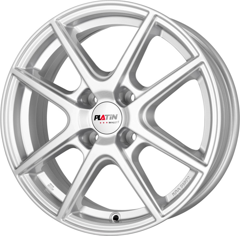 Platin P73 polarsilber Alufelge – Bild 3