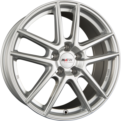 Platin P73 polarsilber Alufelge 7x17 Zoll ET40 LK 5x114.3 ML70.1 – Bild 5