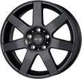 Platin P04 matt black Alufelge