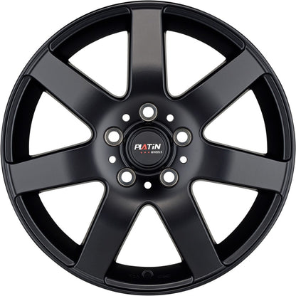 Platin P04 matt black Alufelge – Bild 2