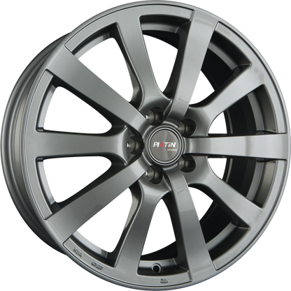 Platin P58 grey Alufelge 6.5x15 Zoll ET38 LK 4x100 ML63.4 – Bild 4