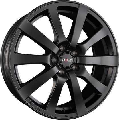 Platin P58 matt black Alufelge 7x17 Zoll ET46 LK 5x112 ML66.5 – Bild 4
