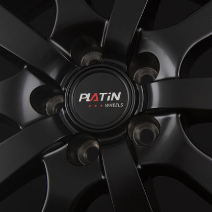 Platin P58 matt black Alufelge 7x17 Zoll ET46 LK 5x112 ML66.5 – Bild 7