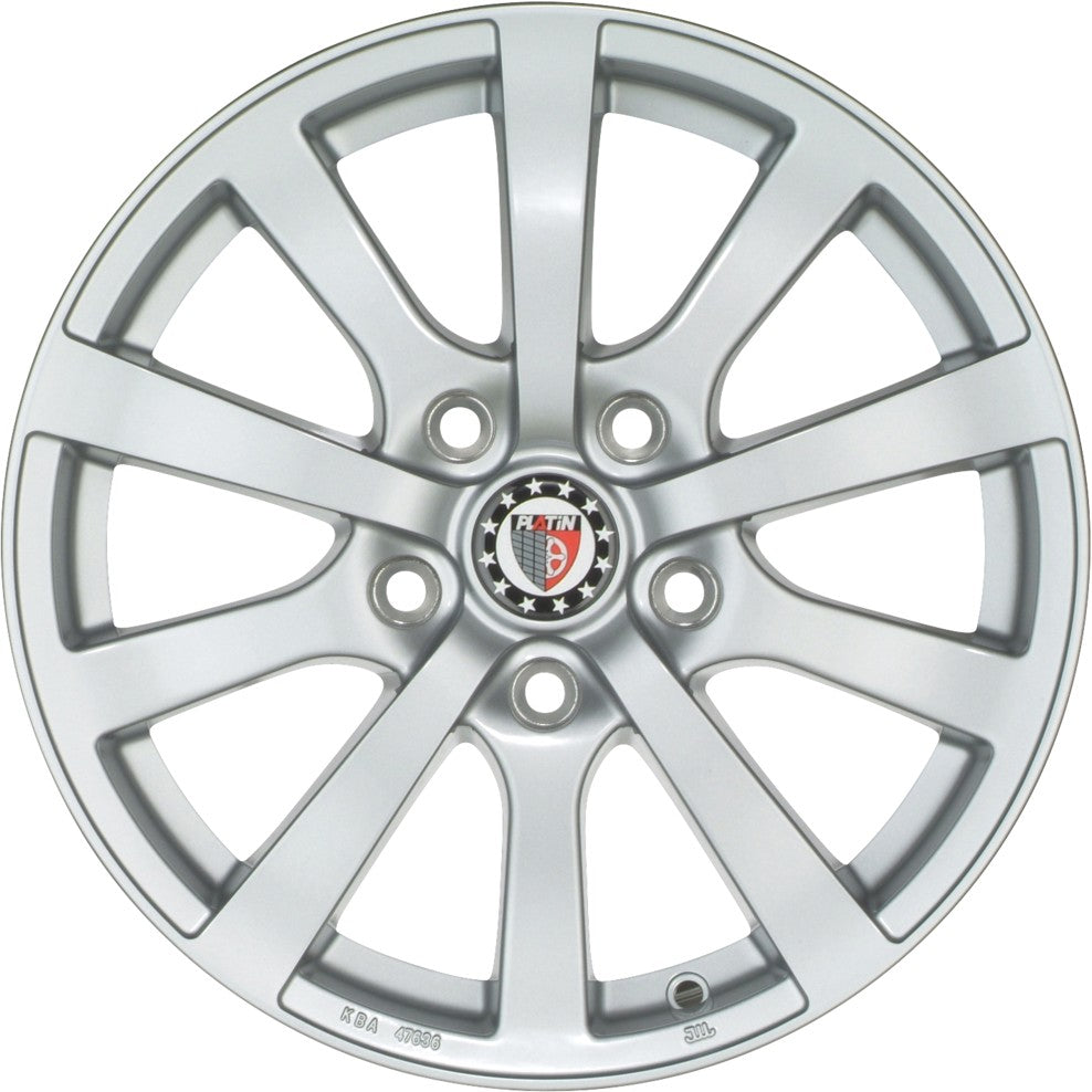 Platin P58 silver Alufelge – Bild 2