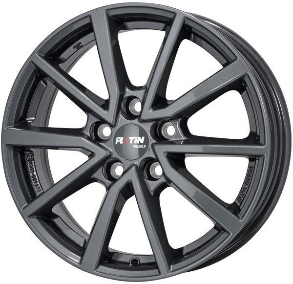 Platin P95 dark grey Alufelge