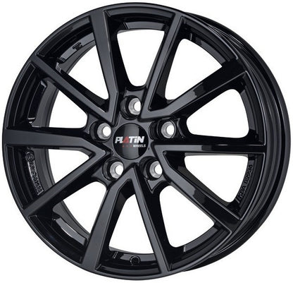 Platin P95 diamant-schwarz Alufelge