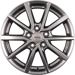 Platin P 95 Metall Silber Alufelge 6.5x17 Zoll ET38 LK 5x112 ML57.1