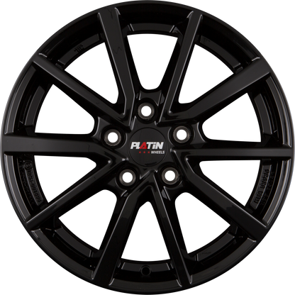 Platin P 95 Diamant Schwarz Alufelge 6.5x16 Zoll ET40 LK 5x114.3 ML70.1