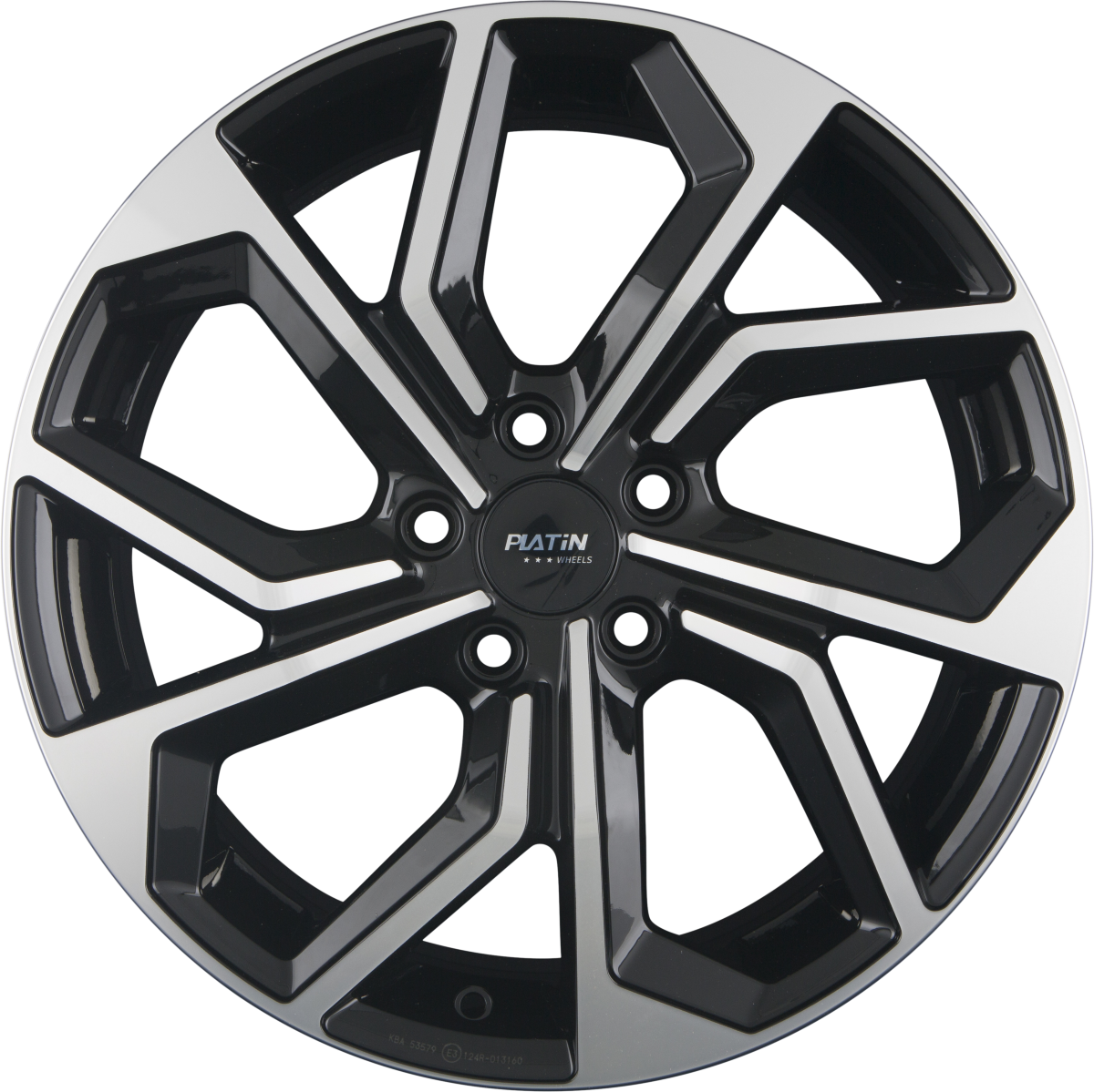 Platin P 97 Black Polished Alufelge 9x20 Zoll ET42 LK 5x112 ML57.1