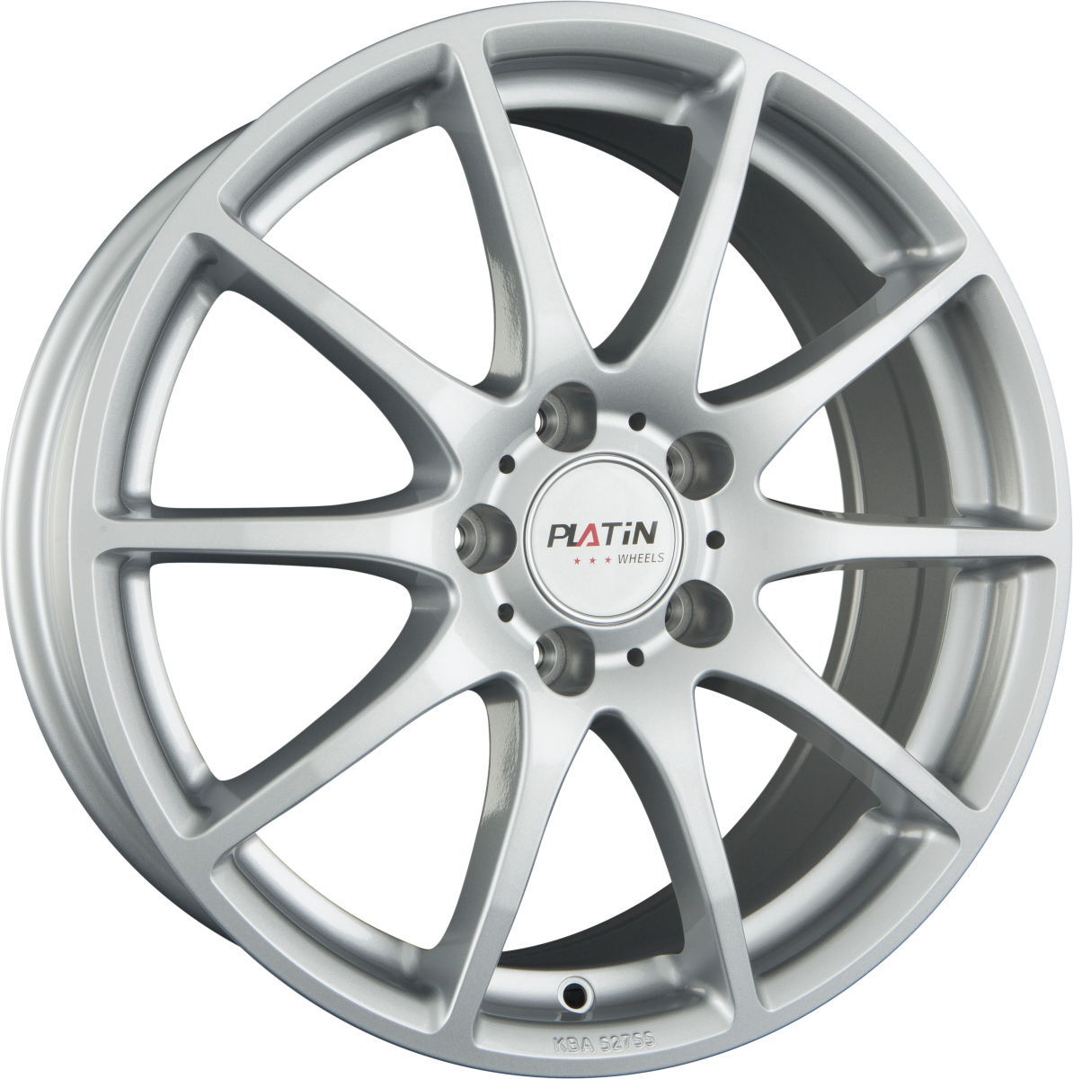 Platin P 113 Silver Alufelge 7x17 Zoll ET46 LK 5x112 ML66.6 – Bild 2