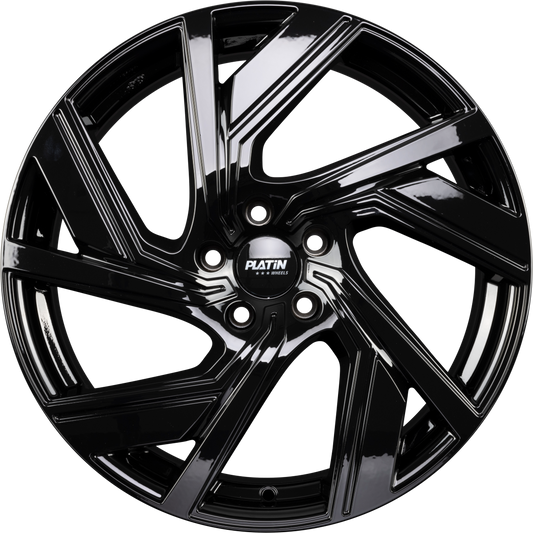 Platin P 114 Black Alufelge 8x18 Zoll ET45 LK 5x112 ML66.6