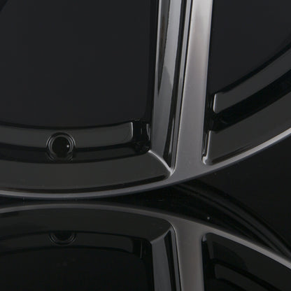 Platin P 107 Diamant Schwarz Frontpoliert Alufelge 7.5x19 Zoll ET49 LK 5x112 ML66.6 – Bild 4