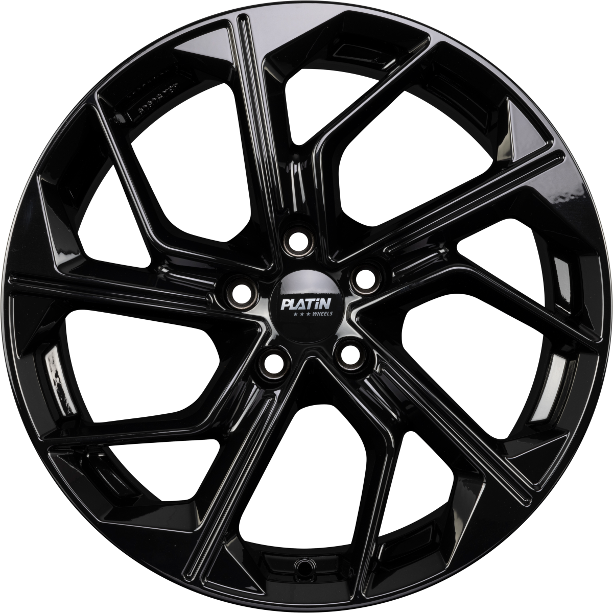 Platin P 116 Black Alufelge 8.5x19 Zoll ET40 LK 5x112 ML66.6
