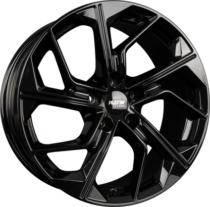 Platin P 116 Black Alufelge 8.5x19 Zoll ET45 LK 5x112 ML57.1 – Bild 2