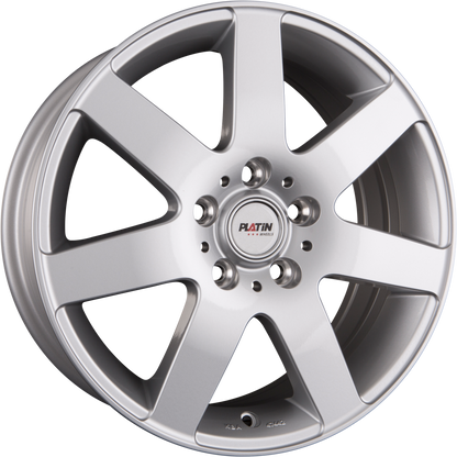 Platin P 04 Silber Alufelge 6.5x16 Zoll ET38 LK 5x100 ML57.1 – Bild 2