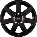 Platin P 04 Matt Black Alufelge 6.5x16 Zoll ET38 LK 5x100 ML57.1