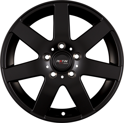 Platin P 04 Matt Black Alufelge 6.5x16 Zoll ET38 LK 5x100 ML57.1