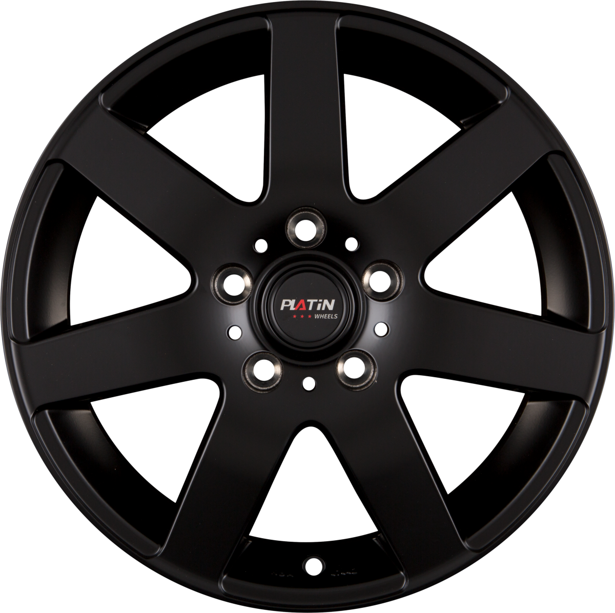 Platin P 04 Matt Black Alufelge 6.5x16 Zoll ET46 LK 5x112 ML57.1