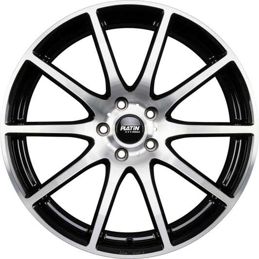 Platin P 113 Black Polished Alufelge 8x19 Zoll ET35 LK 5x112 ML66.6