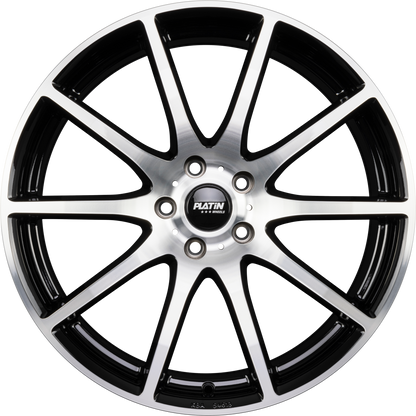 Platin P 113 Black Polished Alufelge 8x19 Zoll ET35 LK 5x112 ML66.6