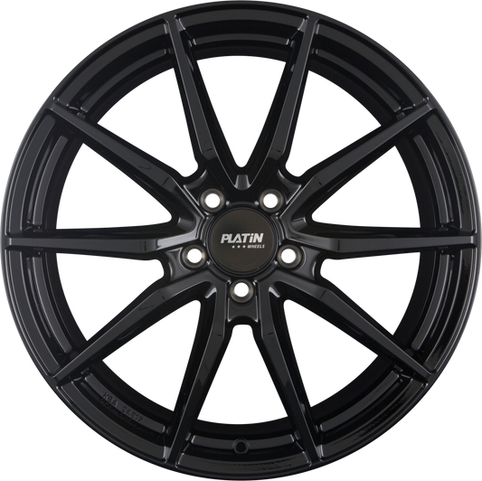 Platin P 109 Glossy Black Alufelge 8x18 Zoll ET39 LK 5x112 ML66.6