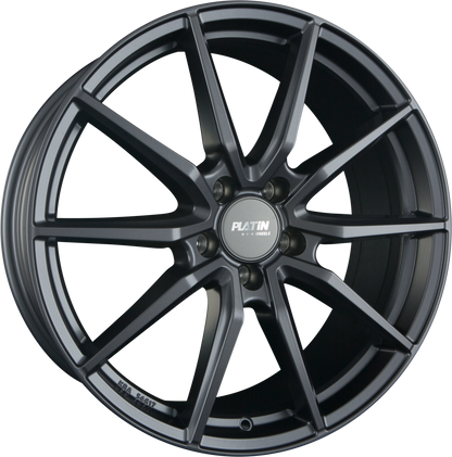 Platin P 109 Matt Graphite Alufelge 8x18 Zoll ET40 LK 5x112 ML57.1 – Bild 2