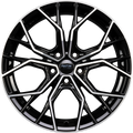 Platin P 118 Black Polished Alufelge 8x18 Zoll ET45 LK 5x114.3 ML73.1