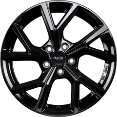 Platin P 115 Black Shiny Alufelge 7.5x18 Zoll ET50.5 LK 5x108 ML63.4