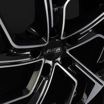 Platin P 116 Black Polished Alufelge 9x20 Zoll ET40 LK 5x112 ML66.6 – Bild 3
