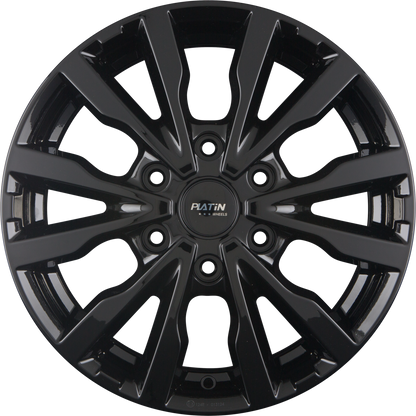 Platin P 86 Black Glossy Alufelge 6.5x16 Zoll ET50 LK 6x120 ML74.5
