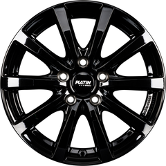 Platin P 69 Black Shiny Alufelge 7x17 Zoll ET50.1 LK 5x108 ML63.4
