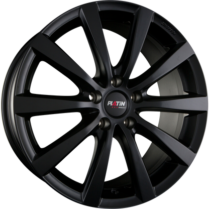 Platin P 66 Schwarz Matt Alufelge 8x19 Zoll ET38.1 LK 5x112 ML66.6 – Bild 2