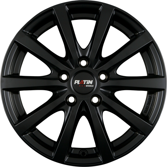 Platin P 69 Schwarz Matt Alufelge 8x18 Zoll ET30.1 LK 5x112 ML66.6