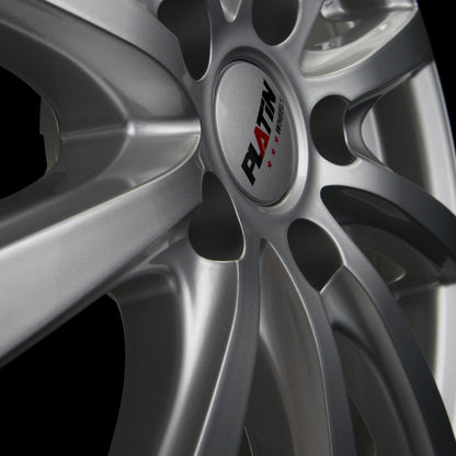 Platin P 69 Polar Silber Alufelge 8x18 Zoll ET50.1 LK 5x120 ML65.1 – Bild 5