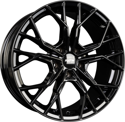 Platin P 118 Black Alufelge 7.5x18 Zoll ET42 LK 5x108 ML73.1 – Bild 2