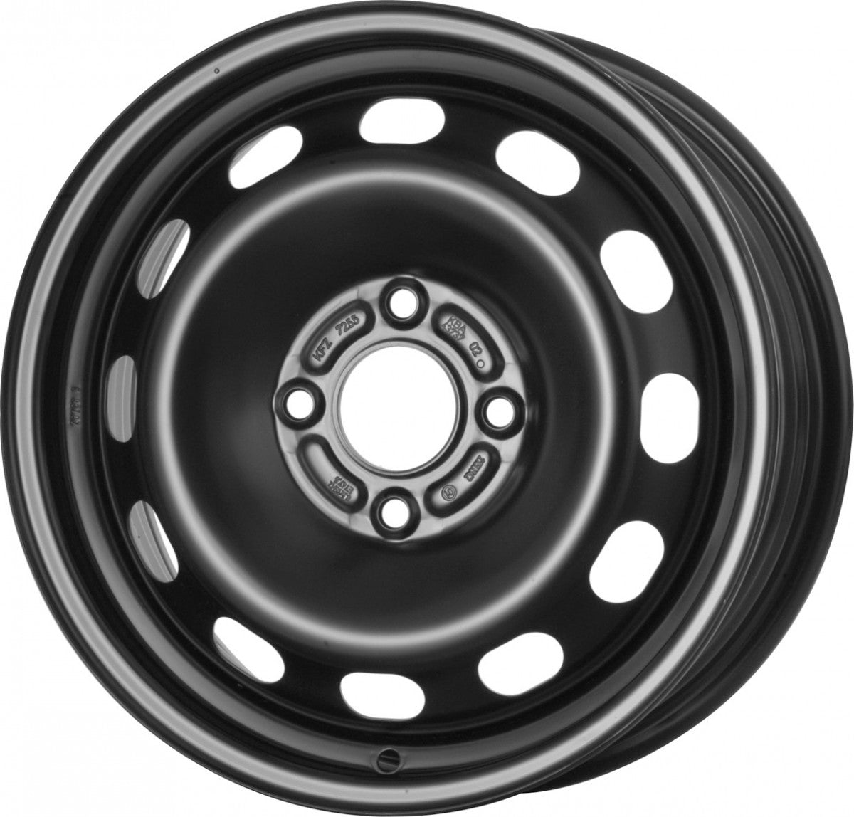 MWD 15217 Stahlfelge 6x15 Zoll ET47 LK 4x108 ML63.3
