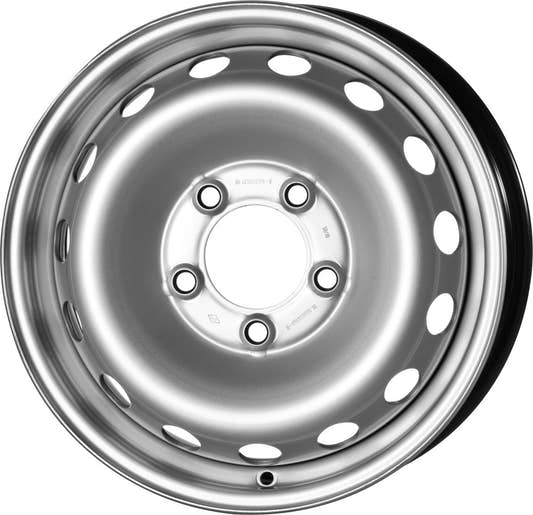MWD 16147 Stahlfelge 6.5x16 Zoll ET66 LK 5x130 ML89.1