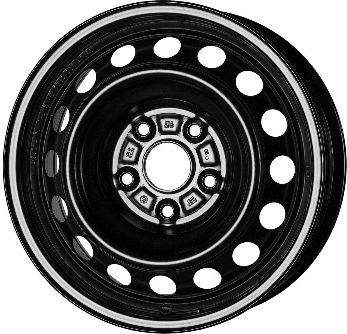 MWD 15260 Stahlfelge 6x15 Zoll ET39 LK 5x114.3 ML60