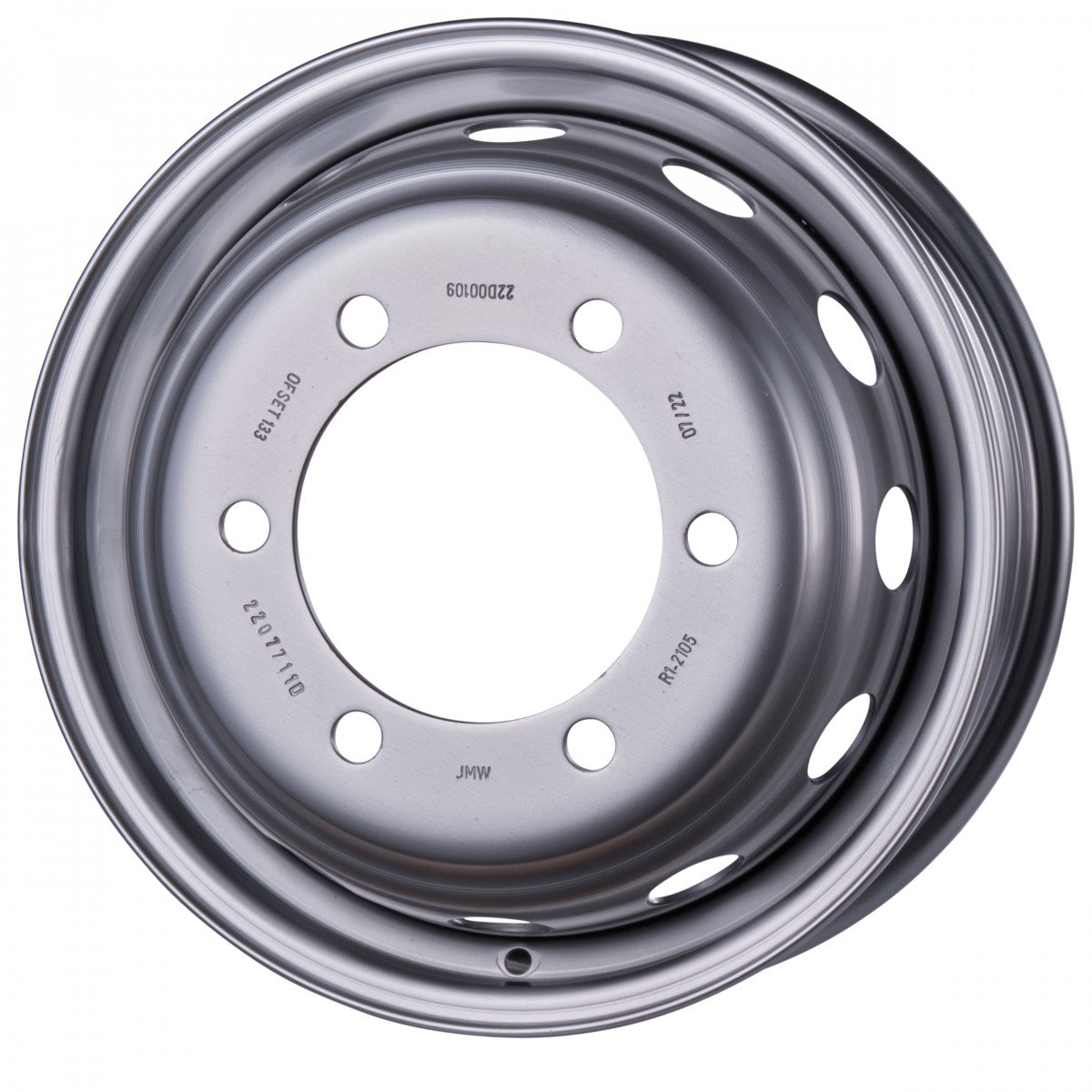 MWD 16292 Stahlfelge 6x16 Zoll ET124 LK 6x205 ML161