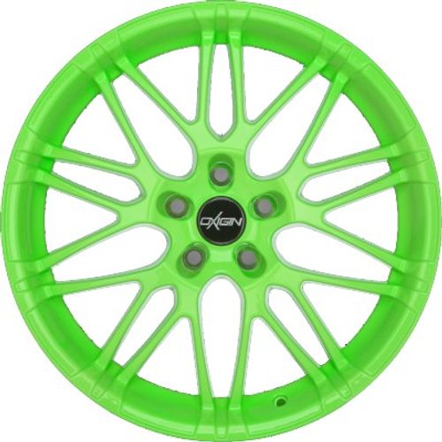 Oxigin 14 Oxrock neon green Alufelge 8.5x18 Zoll ET35 LK 5x112 ML72.6 – Bild 2