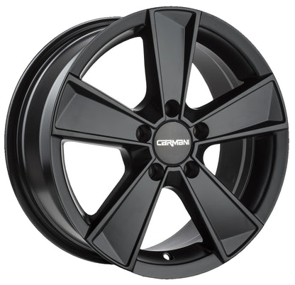 Carmani 10 Flash black matt Alufelge 6.5x16 Zoll ET46 LK 5x112 ML57.1