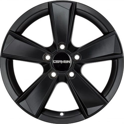 Carmani 10 Flash black matt Alufelge 6.5x16 Zoll ET46 LK 5x112 ML57.1 – Bild 2