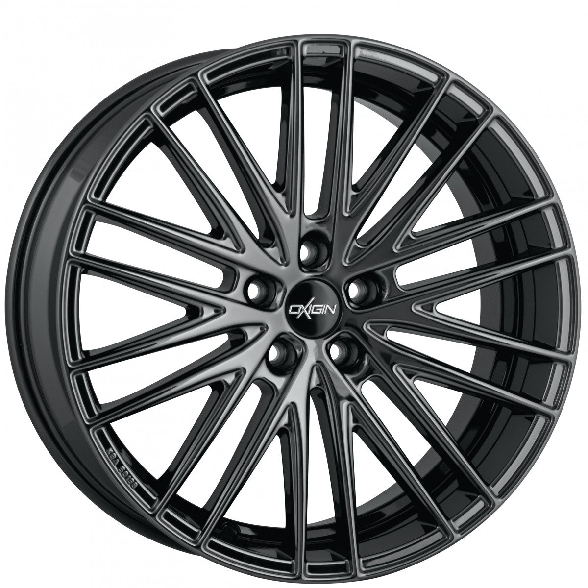 Oxigin 19 Oxspoke dark chrome Alufelge 8.5x18 Zoll ET35 LK 5x112 ML66.6