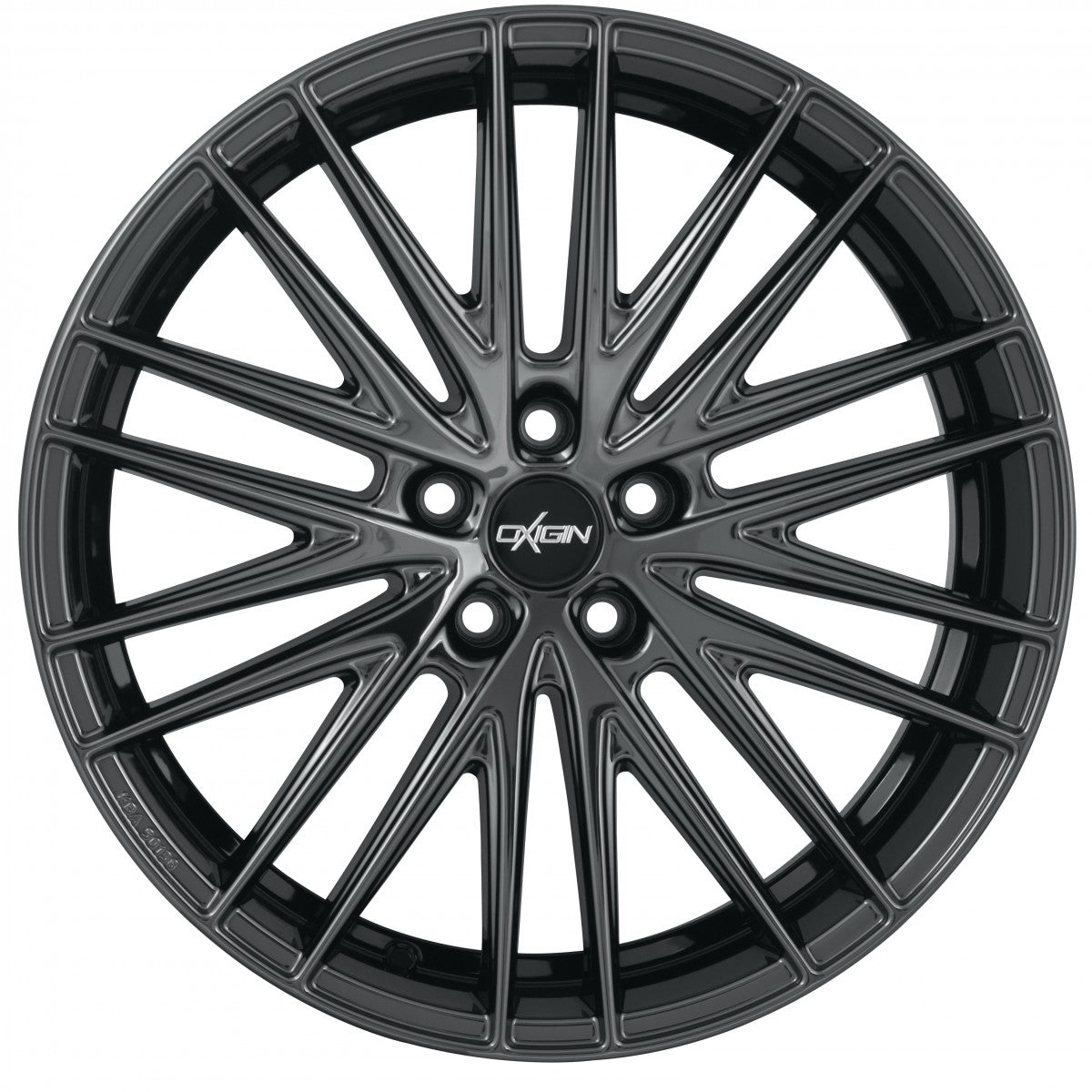 Oxigin 19 Oxspoke dark chrome Alufelge 8.5x18 Zoll ET35 LK 5x112 ML66.6 – Bild 2
